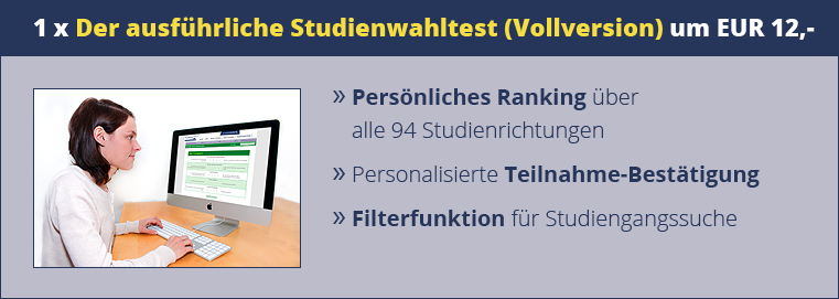 Online-Studienwahltest - Was Will Ich Werden? Der Online-Studienwahltest